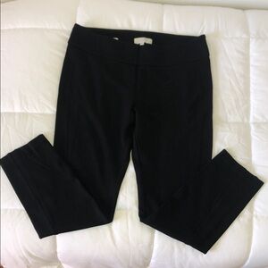 TALBOTS Women’s Black Straight Leg Stretch Pants Medium “Travel Pant”